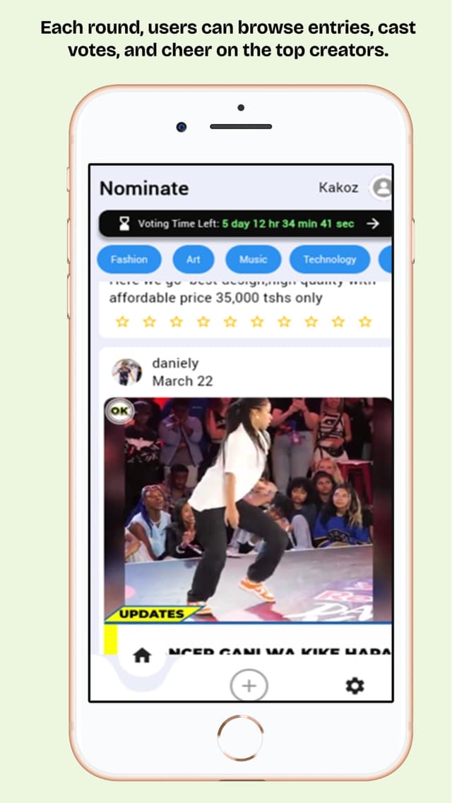 Nominate screenshot 3